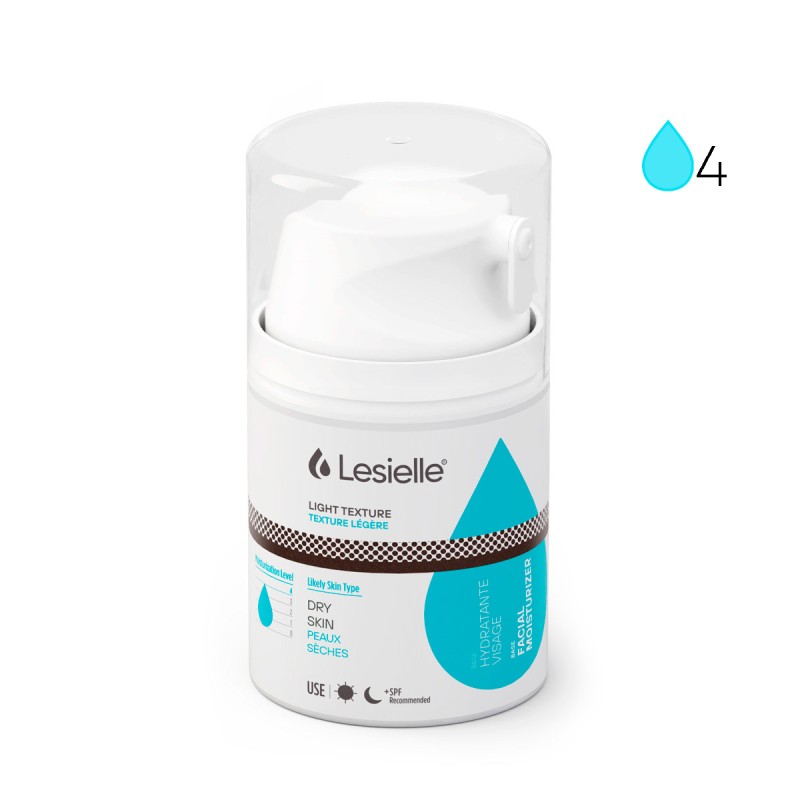Base hidratante nivel 4 (~Piel SECA) para cosmética personalizada y adaptativa Lesielle