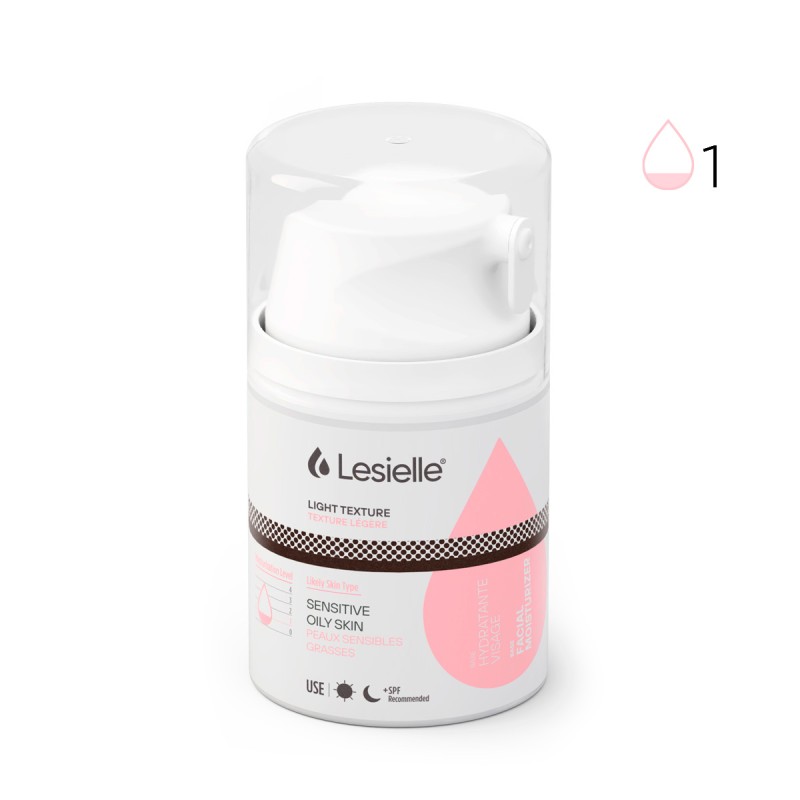 Base Piel SENSIBLE GRASA para cosmética personalizada y adaptativa Lesielle